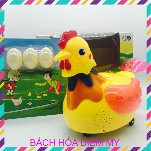 Trò chơi gà đẻ trứng - đồ chơi chạy pin có nhạc đèn vui nhộn cho bé