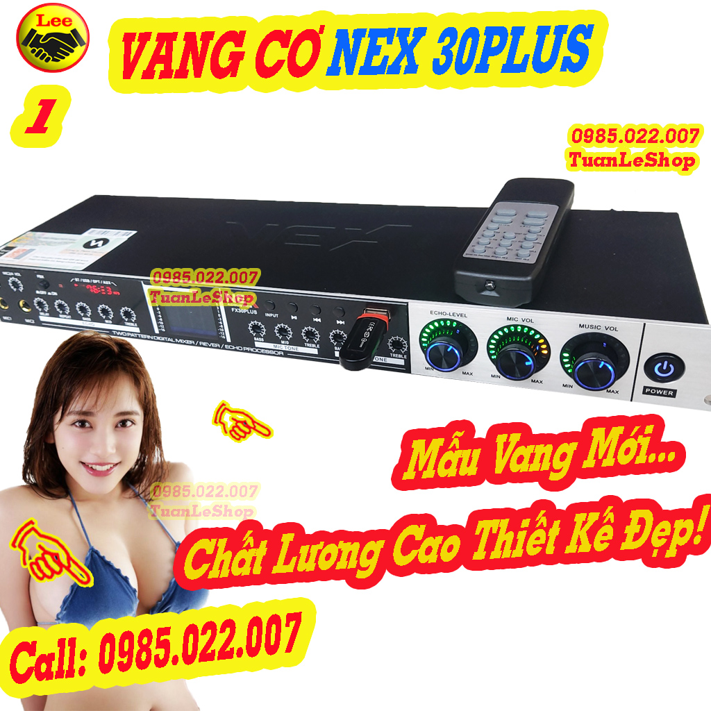 VANG CƠ FX30 PLUS CÓ REVER CAO CẤP – VANG KARAOKE