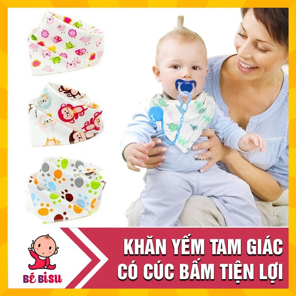 Set yếm tam giác cotton hai lớp( một set 5 chiếc)