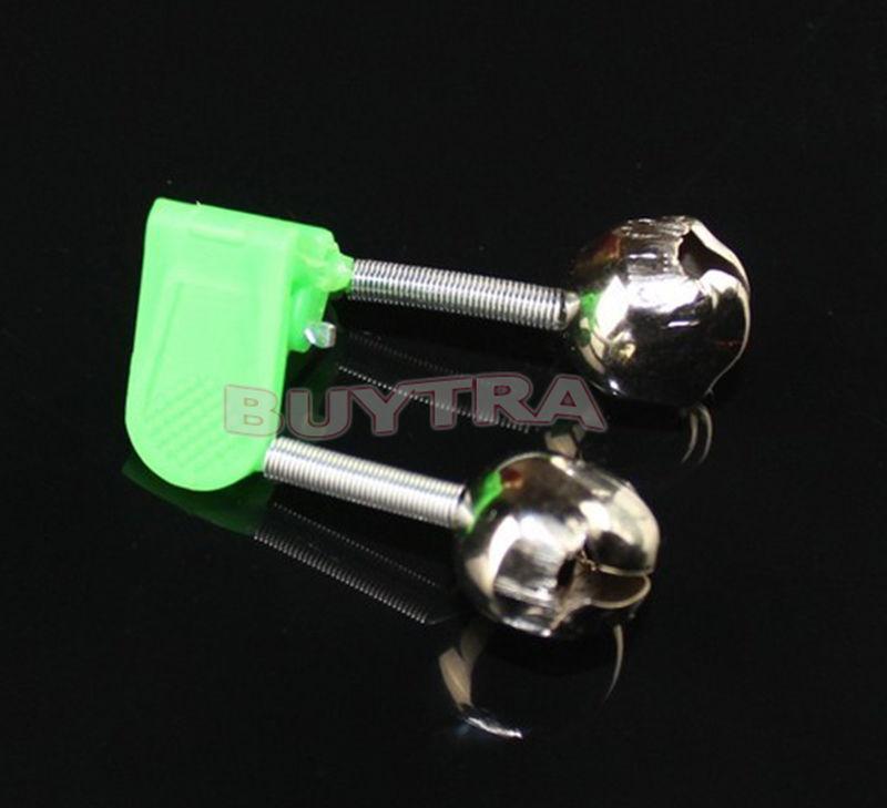10Pcs Rod Clamp Fishing Tip Bite Lure Alarm Twin Ring