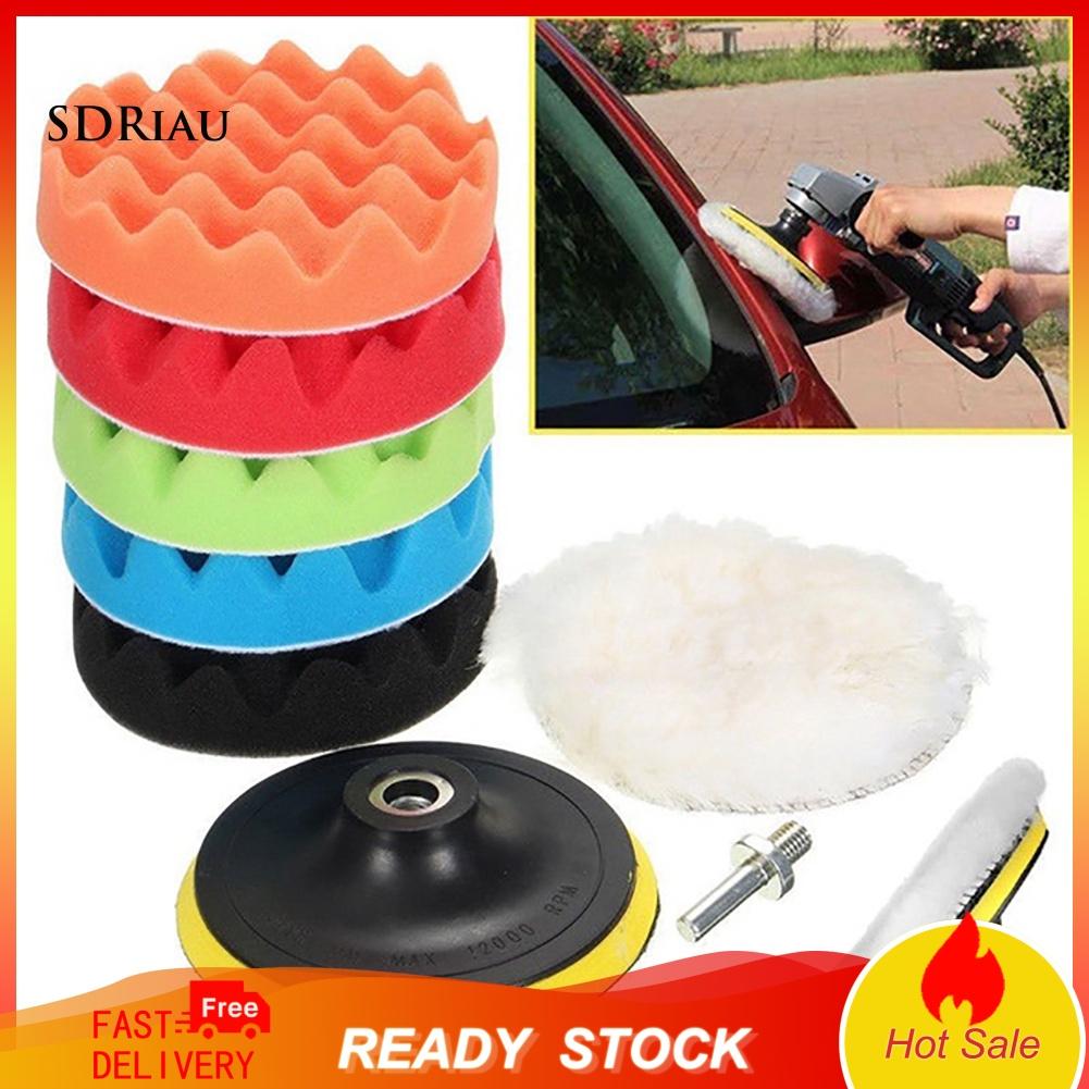 Đĩa Xốp Đánh Bóng Kính Xe Hơi 3 / 4 / 5 / 6 / 7 Inch Chuyên Dụng