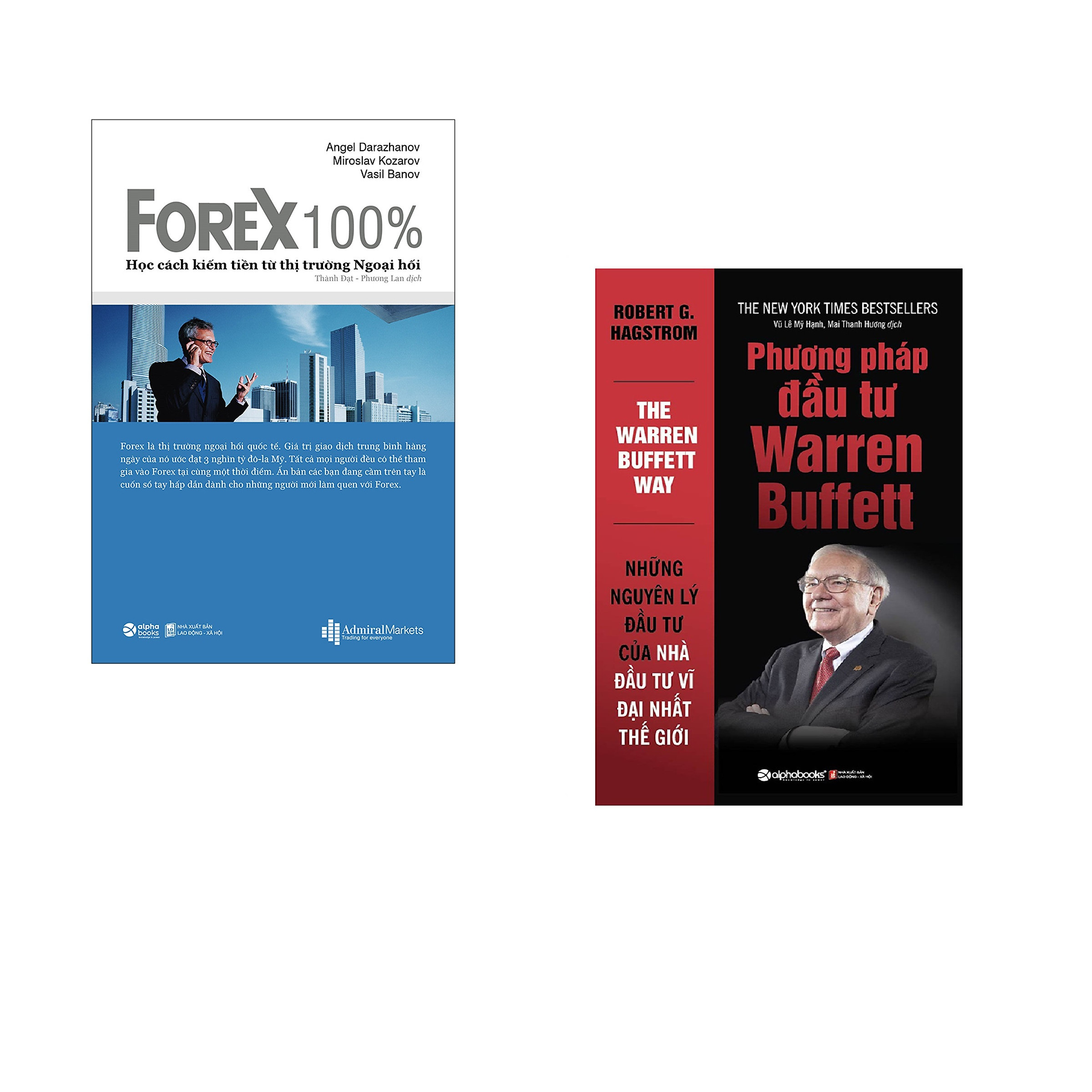 Combo 2 cuốn sách: Forex 100% - Học Cách Kiếm Tiền Trên Thị Trường  + Phương Pháp Đầu Tư Từ Warren Buffett