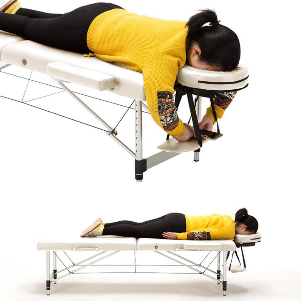 Amleso Điều Chỉnh Massage Mặt Đế Có Hình Chữ U Mặt Gối Và Cánh Tay Đệm Hỗ Trợ Bộ Dành Cho Spa Massage Bấm Huyệt, tiêu Ch