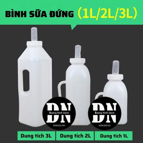 Bình Bú Sữa Cho Bê Nghé Trâu Bò - Dung tích 2L