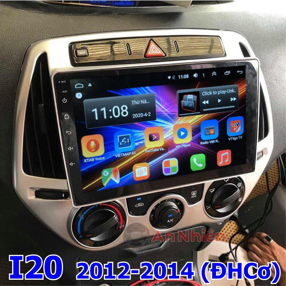 Màn Hình Android 9 inch Cho HYUNDAI I20 2012-2014 - Đầu DVD Chạy Android Kèm Mặt Dưỡng Giắc Zin Huyndai I20