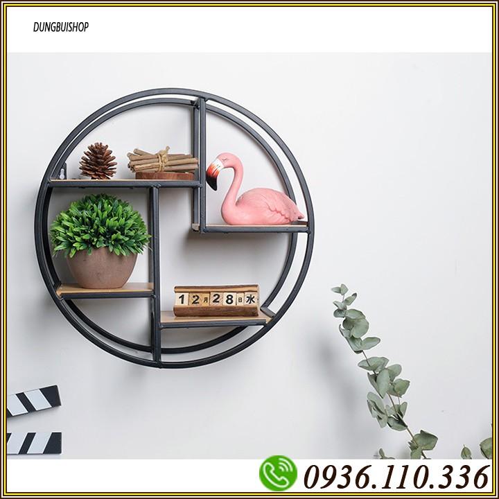 Kệ trang trí tường hình tròn RE0247