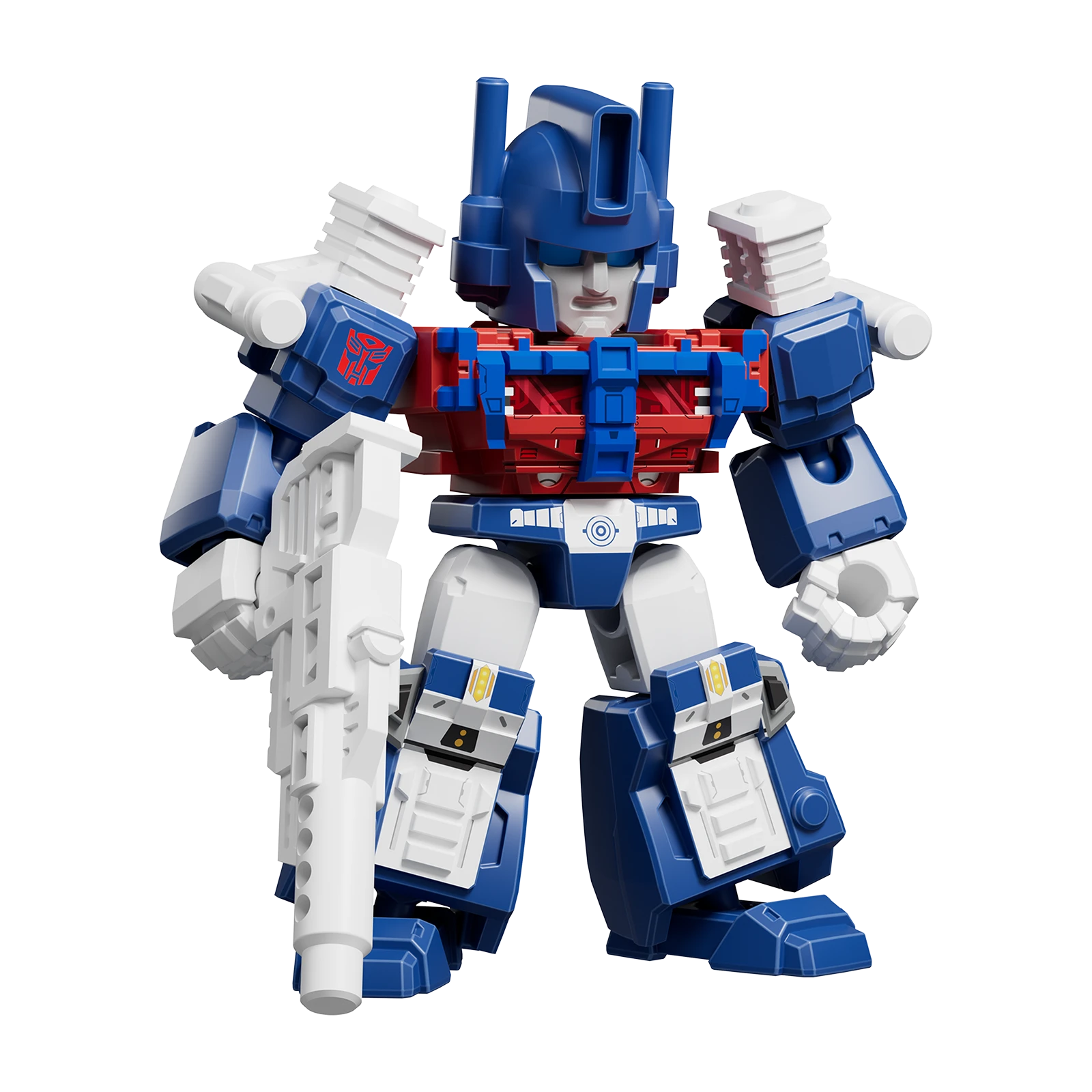 Đồ Chơi Blindbox Lắp Ráp Mô Hình Transformers - Defender Version 06 - Brutal Fang - Blokees ET56