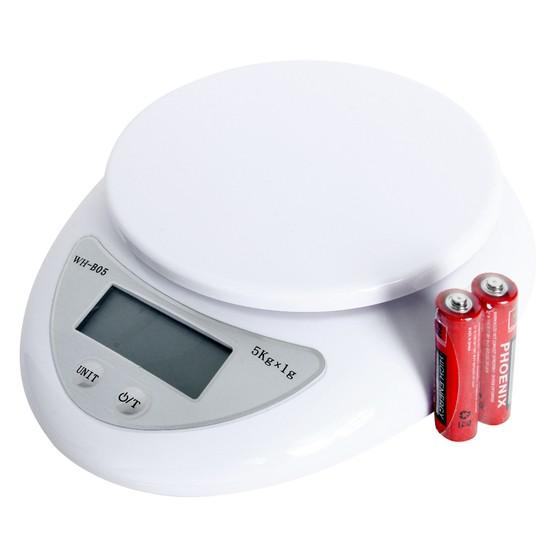 CÂN TIỂU LY NHÀ BẾP 5KG - CÂN ĐIỆN TỬ THỰC PHẨM THIẾT KẾ NHỎ GỌN CỰC TIỆN LỢI - ĐỒ GIA DỤNG BẾP THÔNG MINH