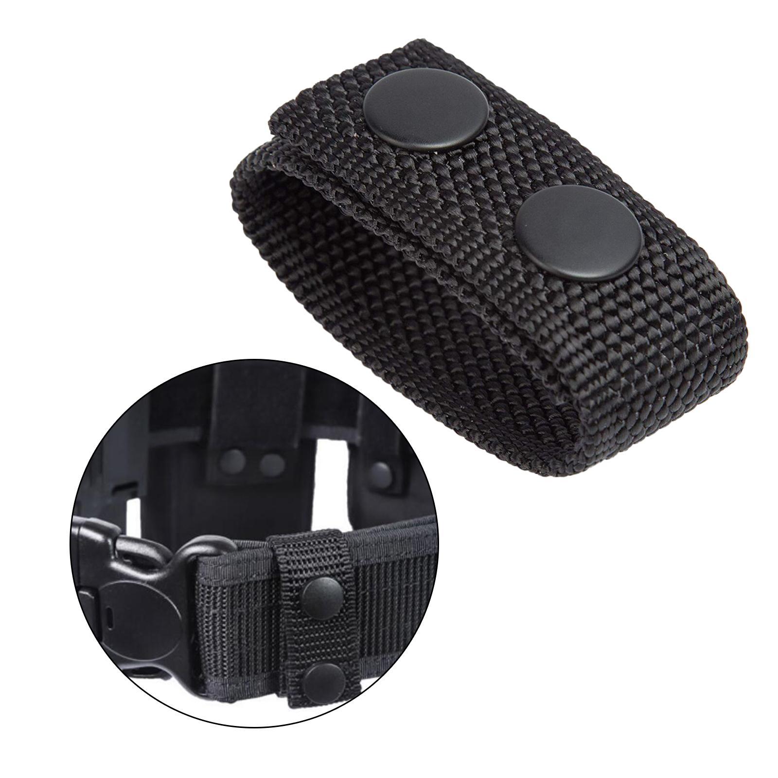 Durable Duty Belt Buckle Fixing Wide Belt Webbing Strap Belt Sports Keeper