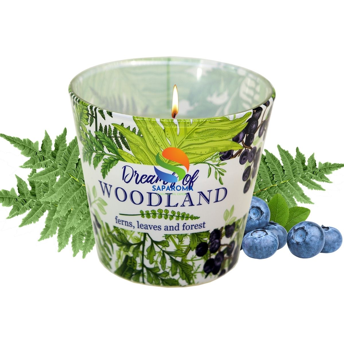 Ly nến thơm tinh dầu Bartek Dream of Woodland 115g QT04962 - cây dương sỉ, nến trang trí, thơm phòng, thư giãn, hỗ trợ khử mùi (giao mẫu ngẫu nhiên)