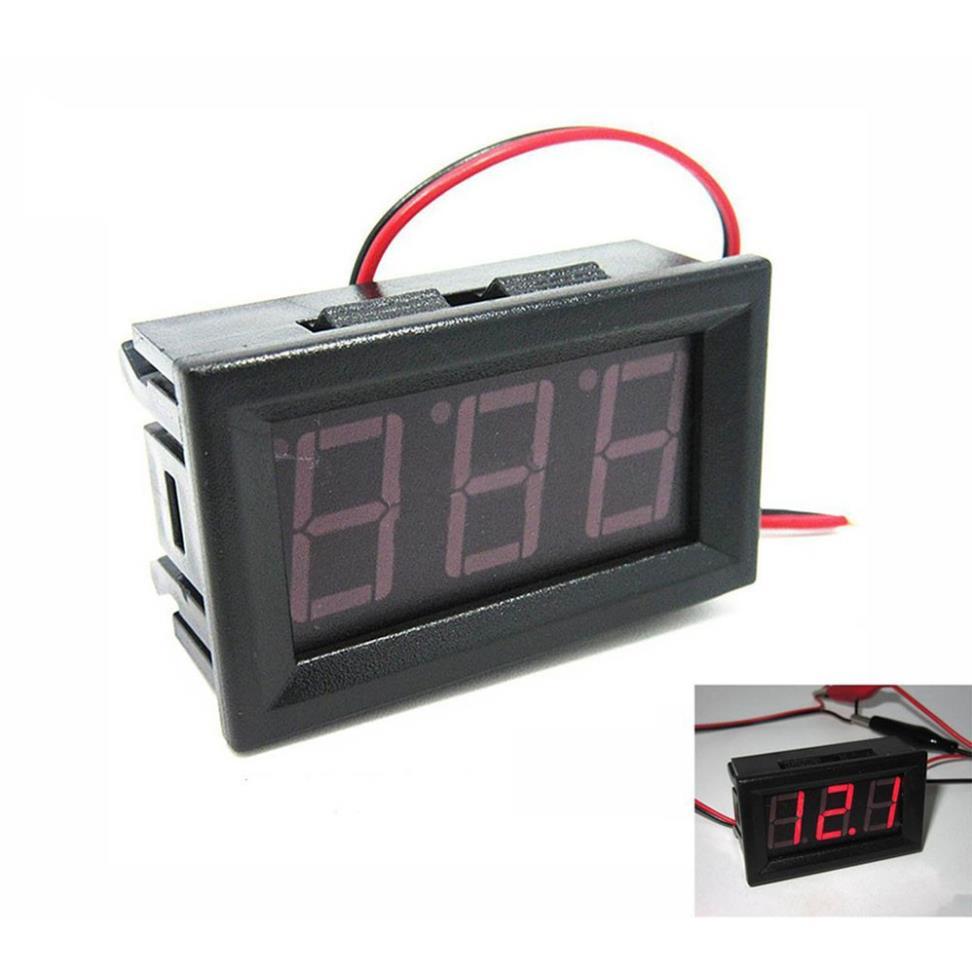 Đồng Hồ Led Báo vôn DC, Đo Điện Áp Một Chiều 0.56 inch