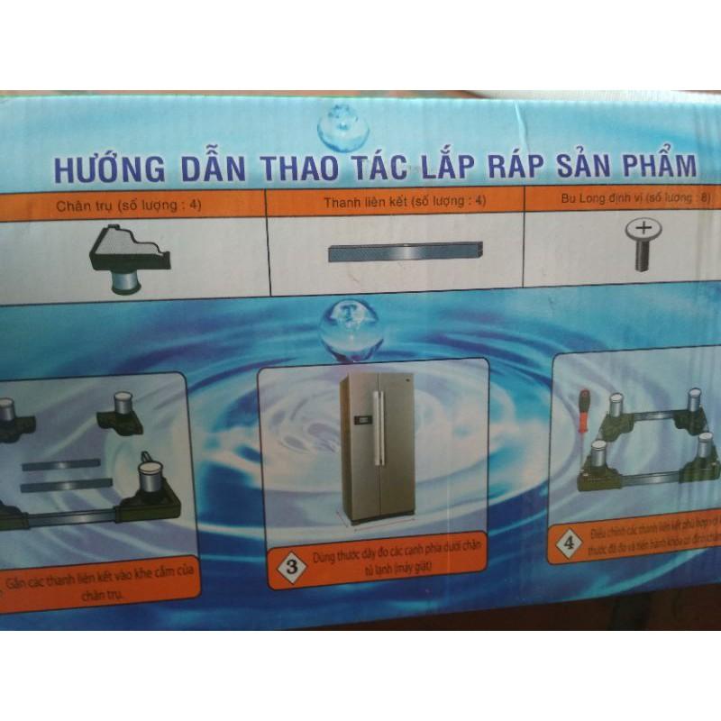 CHÂN KÊ MÁY GIẶT - TỦ LẠNH CAO CẤP - CHÂN ĐỠ CAO CẤP