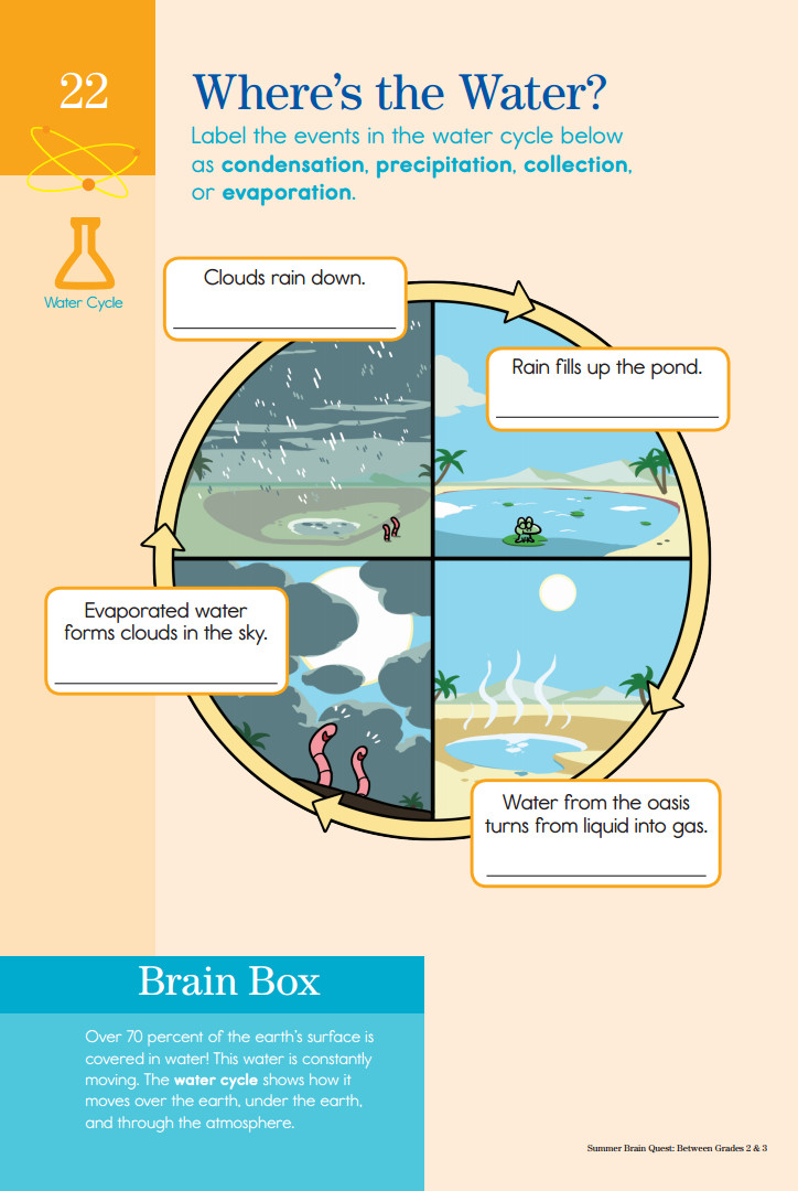 Summer brain quest- sách tham khảo cấp 1 ( 5 - 10 tuổi )