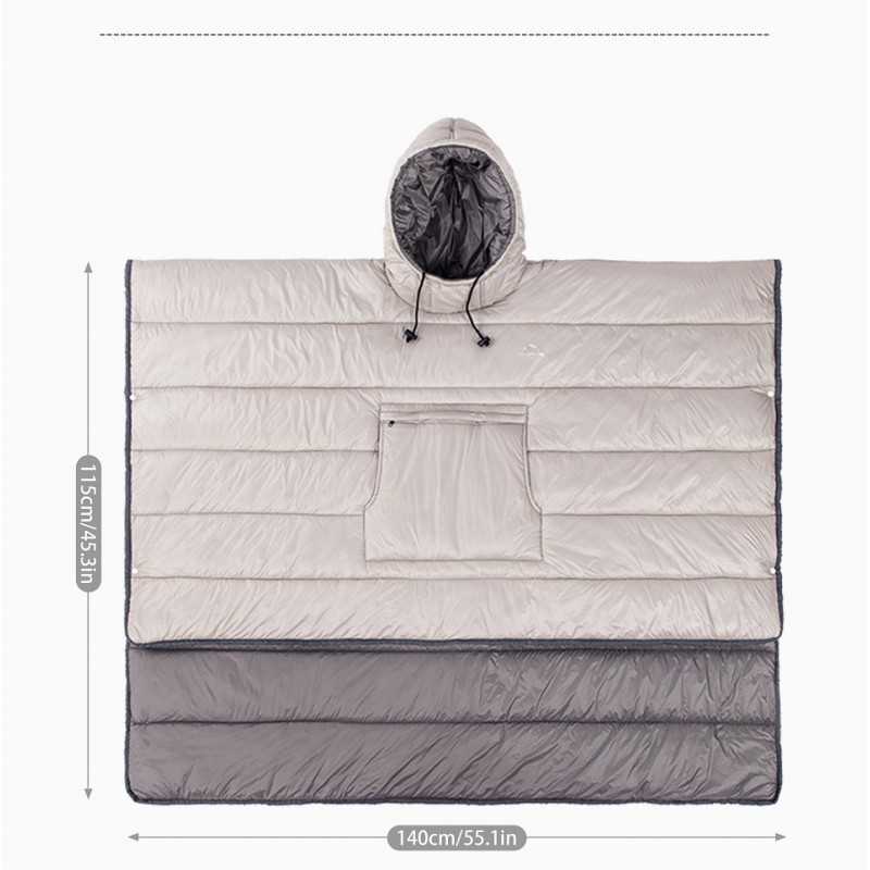 Túi ngủ Naturehike chính hãng di động, chống thấm nước NH18D010-P 11°C