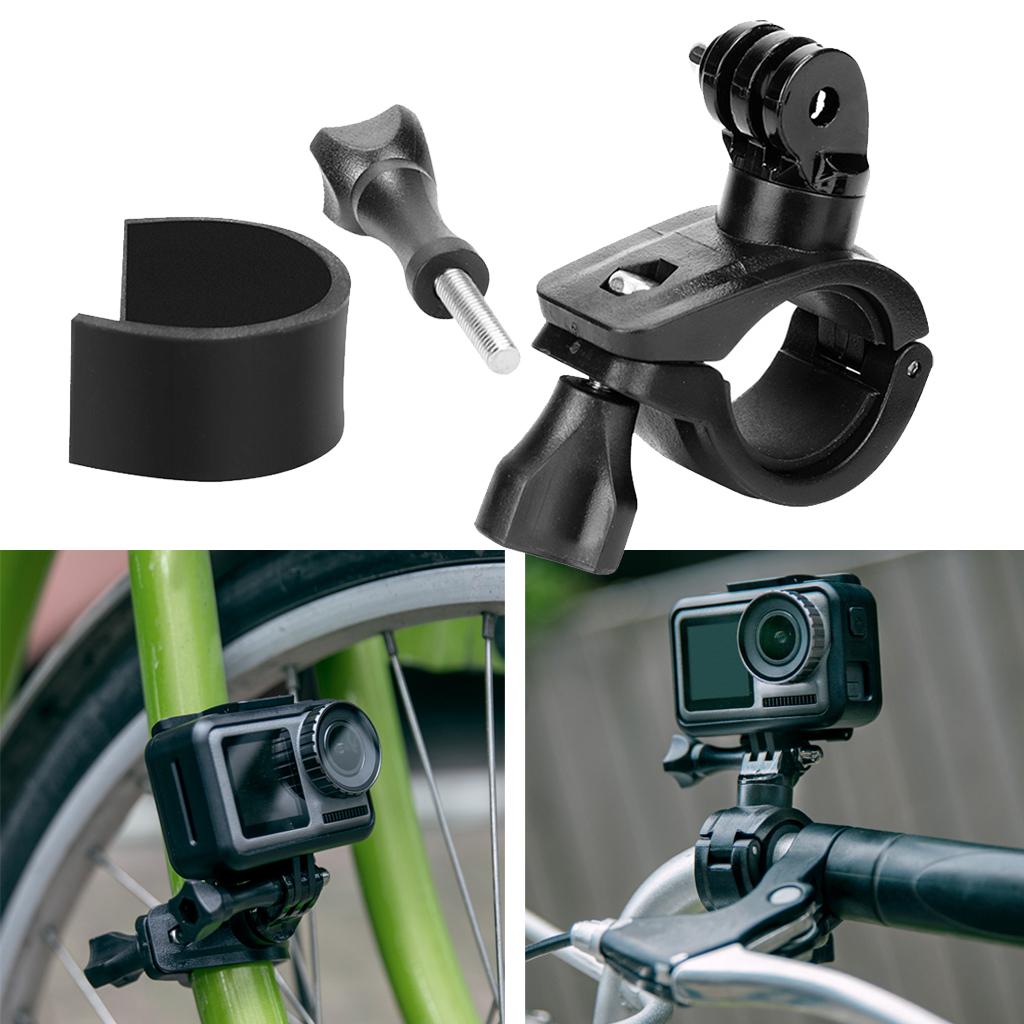 Motorcycle Bike Handlebar Mount Camera Holder Clip For DJI Osmo Action