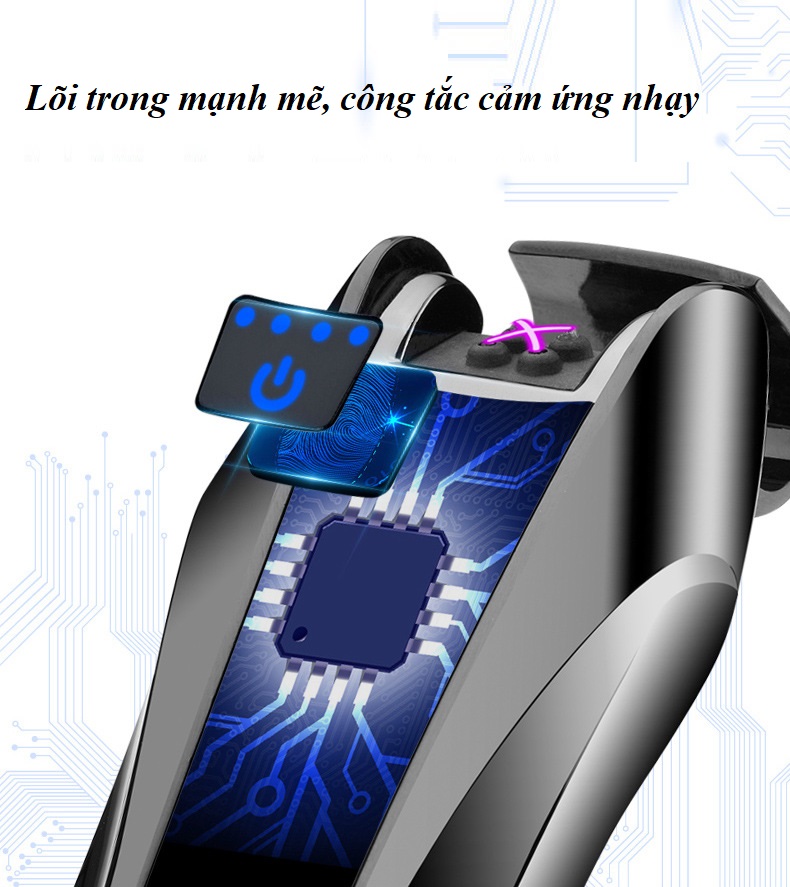 BẬT LỬA CẢM ỨNG BT01 DÙNG SẠC USB SANG TRỌNG