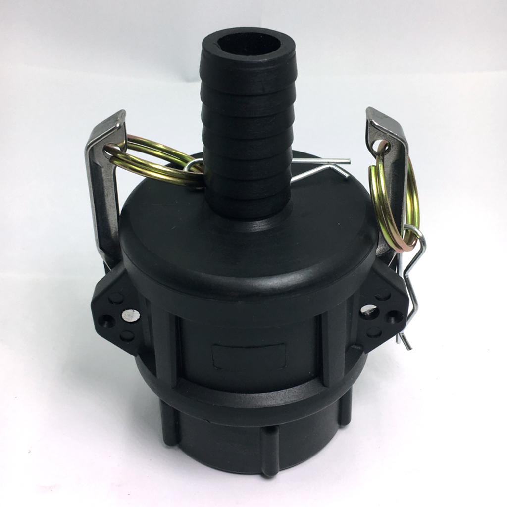 IBC Tote Tank Food Grade Drain Adapter 2inch Female Thread To 25-50mm Hose Pipe Fitting, 3 Sizes- Gardening Tools