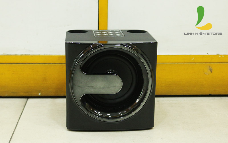 Loa Bluetooth Karaoke YS207 - Loa xách tay chất liệu nhựa cao cấp hiệu ứng đổi giọng, điều chỉnh echo, reverb, effect kèm 2 micro không dây