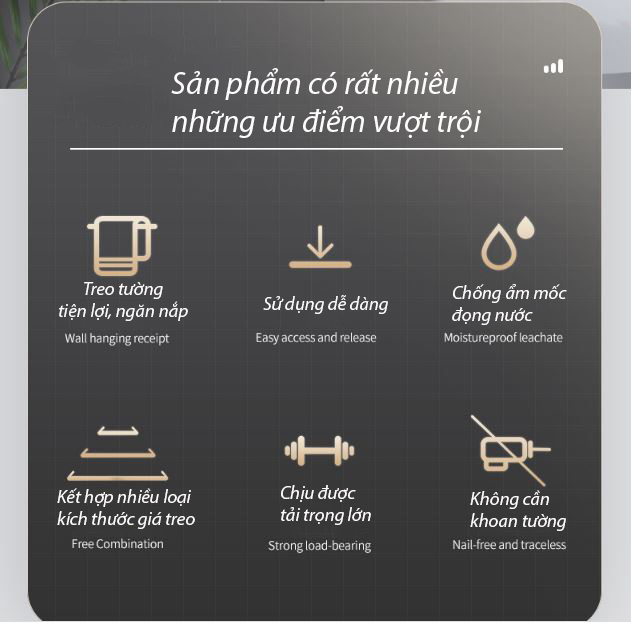 Giá Treo Khăn Nhà Tắm Dán Tường - Giá Treo Khăn Nhà Bếp - Giá Treo Giày Dép Dán Cửa - Giao Màu Ngẫu Nhiên - HÀNG CHÍNH HÃNG.