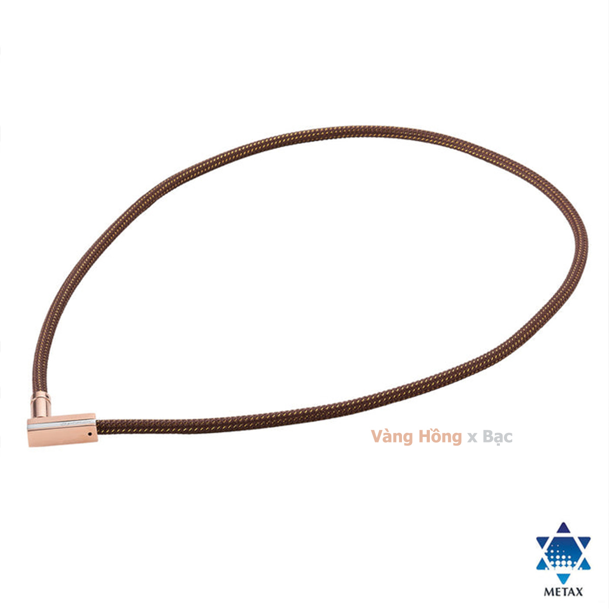 Vòng Cổ PHITEN RAKUWA NECKLACE MG CHOPPER SQUARE