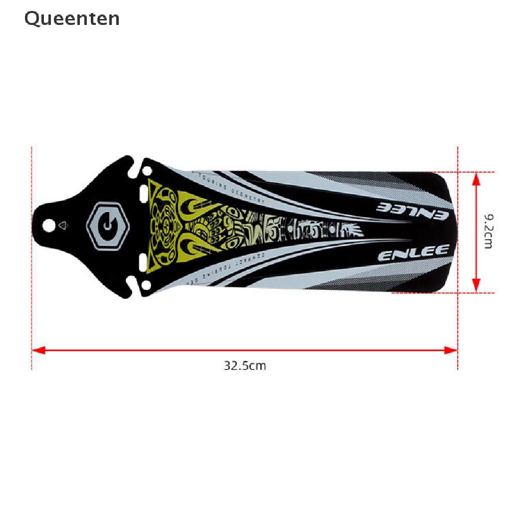 Queenten Mountain Road Bicycle Fender Bike Front Rear Mudguard Cycling Rainplate 26.5cm QT