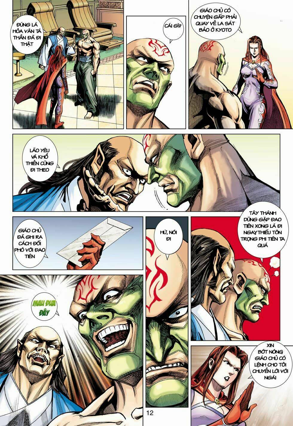 tân tác long hổ môn chapter 400 12