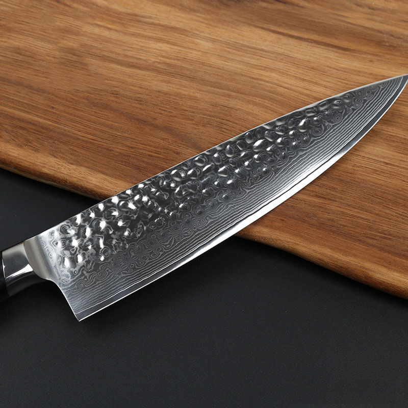 DAO BẾP NHẬT BẢN GYUTO THÉP DAMASCUS MÃ B6DT119