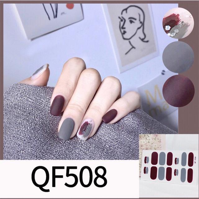 Set dán móng tay nails dán nghệ thuật nhiều màu - có ngay bộ móng đẹp trong 5 phút (Nail wraps / Nail stickers)