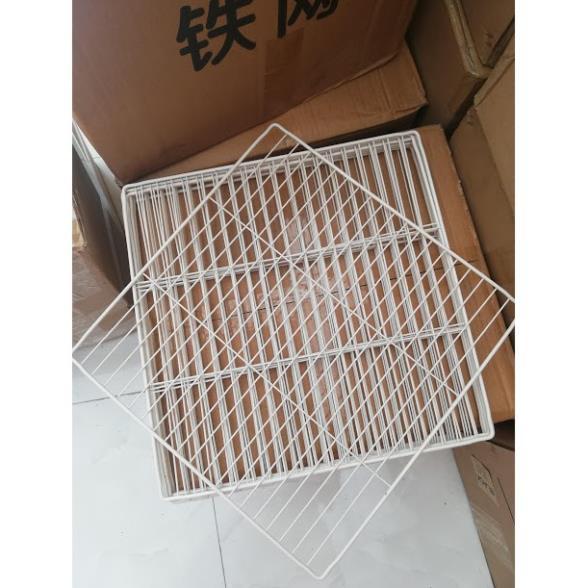 Tấm lưới thép 35x35cm, mắt lưới nhỏ 2cm, nuôi chim thỏ bọ đều được