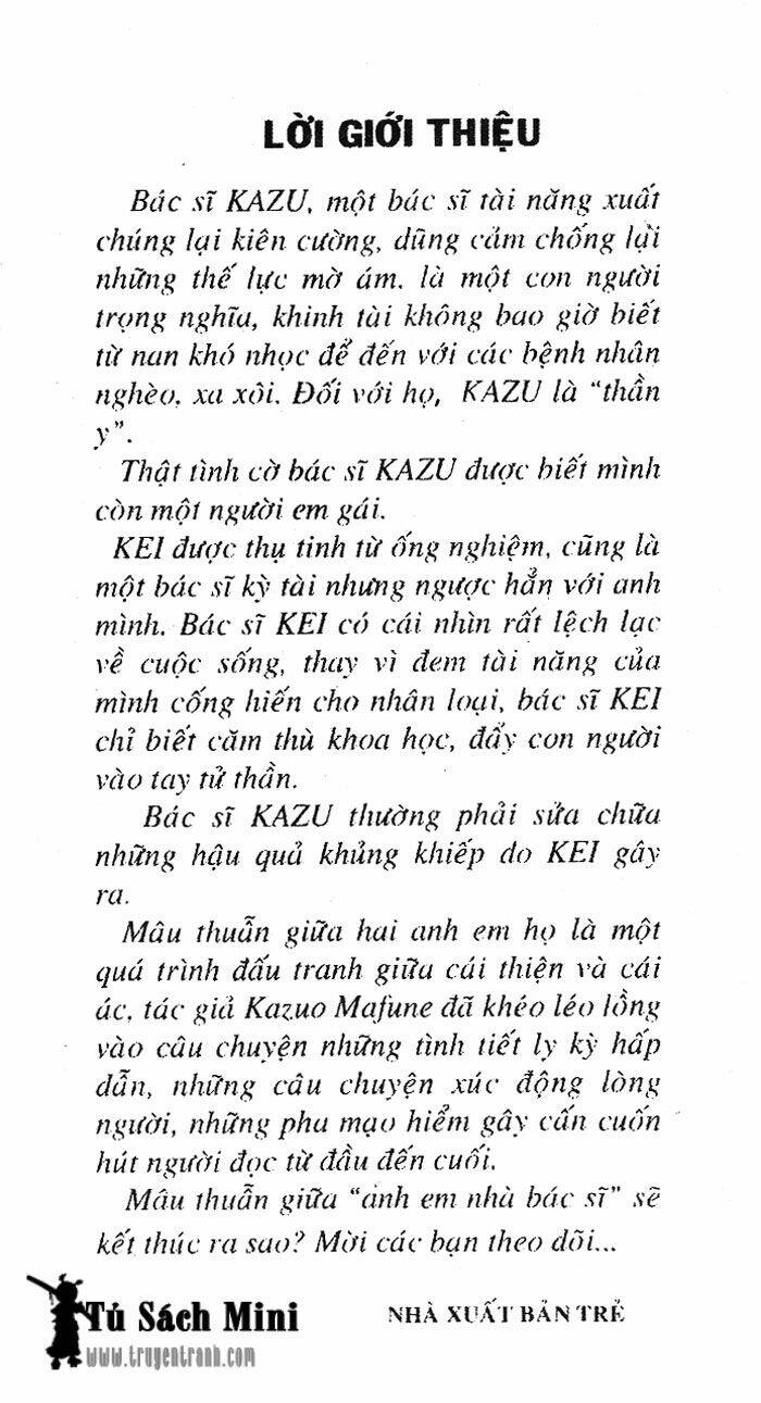 bác sĩ kazu chapter 1 4
