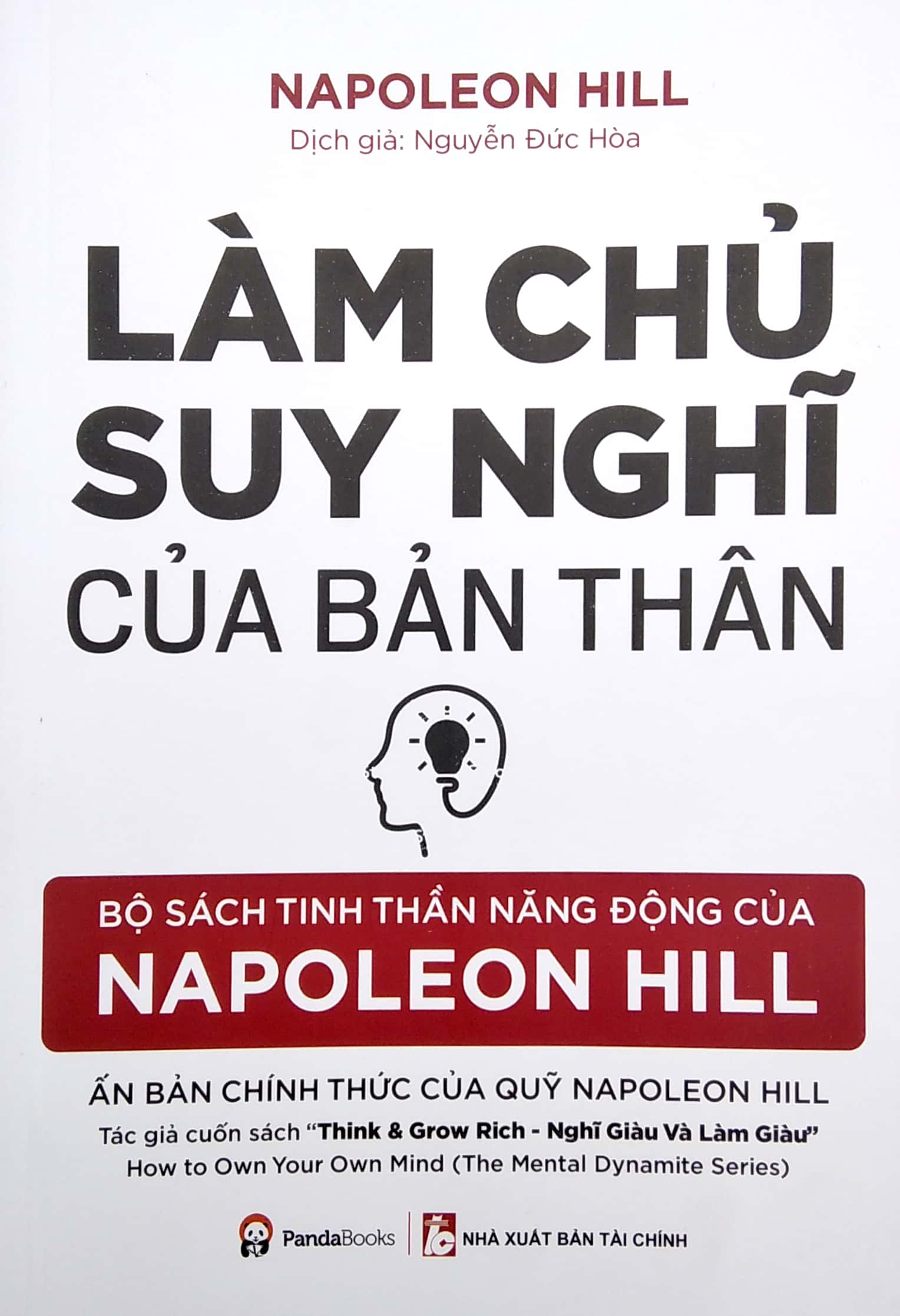 Làm Chủ Suy Nghĩ Của Bản Thân - Tái Bản (PD)