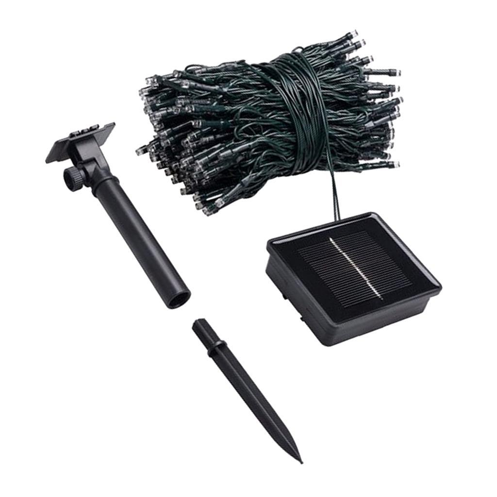 Outdoor Solar Powered 200 LED String Lights Waterproof Lamp