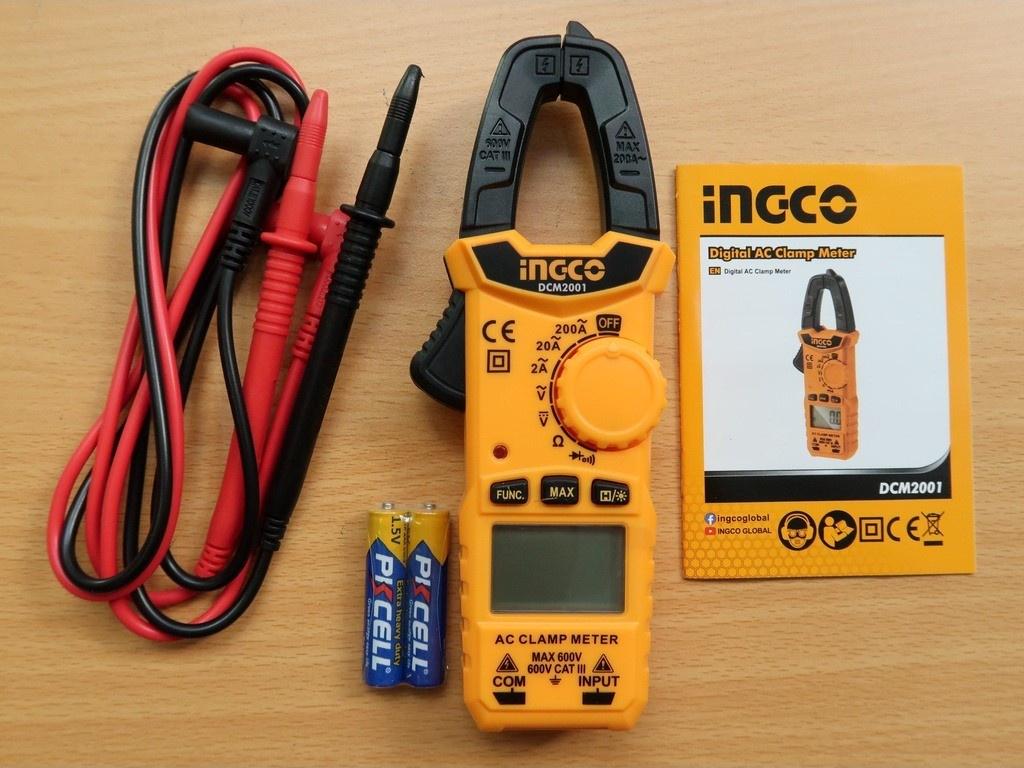 KỀM ĐO AC KỸ THUẬT SỐ INGCO DCM2001 - HÀNG CHÍNH HÃNG