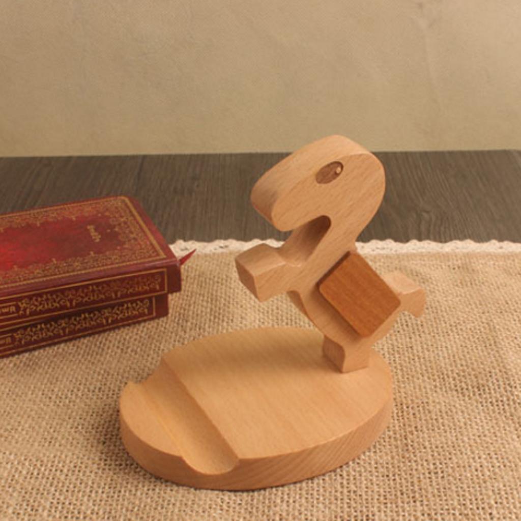 Giá Đỡ Điện Thoại / Máy Tính Bảng Bằng Gỗ Đa Năng Tiện Lợi