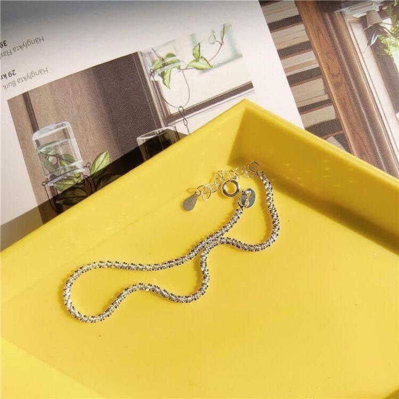 Lắc tay, Lắc chân bạc s925 thiết kế đơn giản, độc đáo