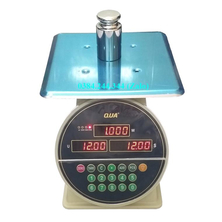 Cân điện tử chống nước tính tiền QUA Q1 - Cân bán hàng 60kg dành cho các cửa hàng, kiot, siêu thị,...