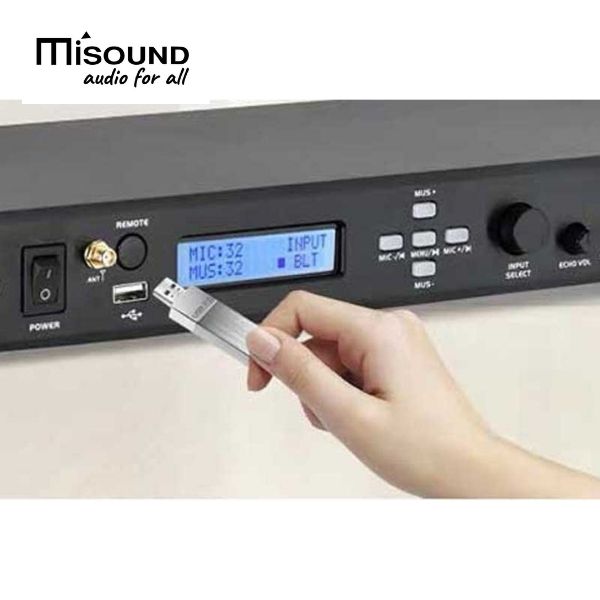 Vang cơ karaoke Misound MX16 - chống hú chỉnh tay - Hàng Chính Hãng