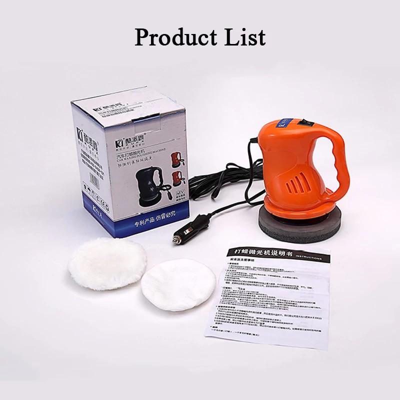 Máy đánh bóng xe hơi cầm tay 12v cắm tẩu sạc, dụng cụ đánh bóng ô tô đa năng cầm tay tiện lợi gọn nhẹ dẽ sử dụng