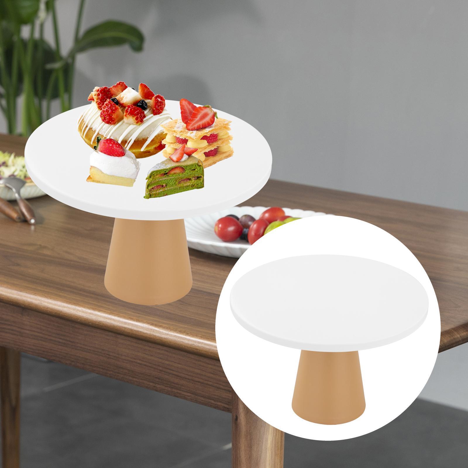 Cake Plate Round Decoration Kitchenware for Birthday Party Wedding