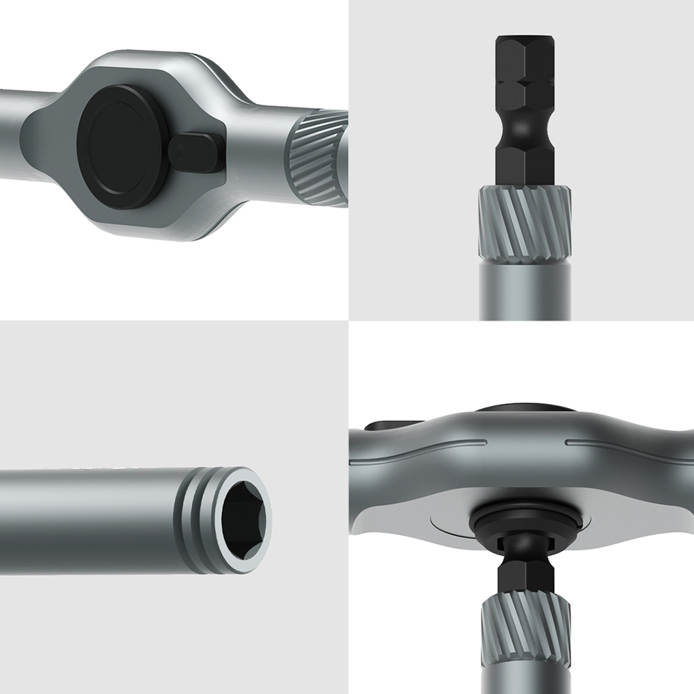 Bộ tuốc nơ vít Xiaomi DUKA RS1 24 trong 1 Bộ vặn vít đa năng Ratchet Wrench S2