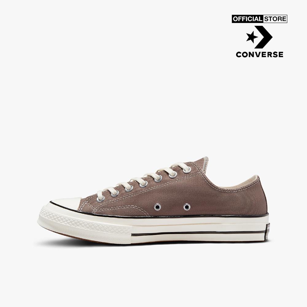 CONVERSE - Giày sneakers cổ thấp unisex Chuck Taylor All Star 1970s A00756C-GRE0_BROWN