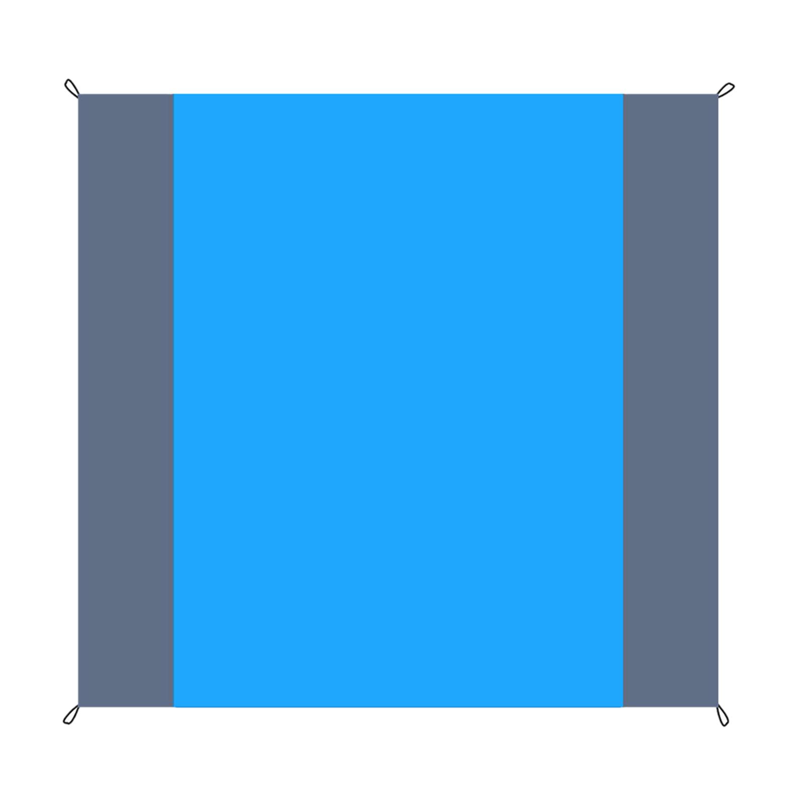 Sandproof Beach Blanket Oversized Beach Mat 78" X 82" Suitable for 4-7 Adults, Waterproof Lightweight Picnic Mat for Travel, Camping, Hiking