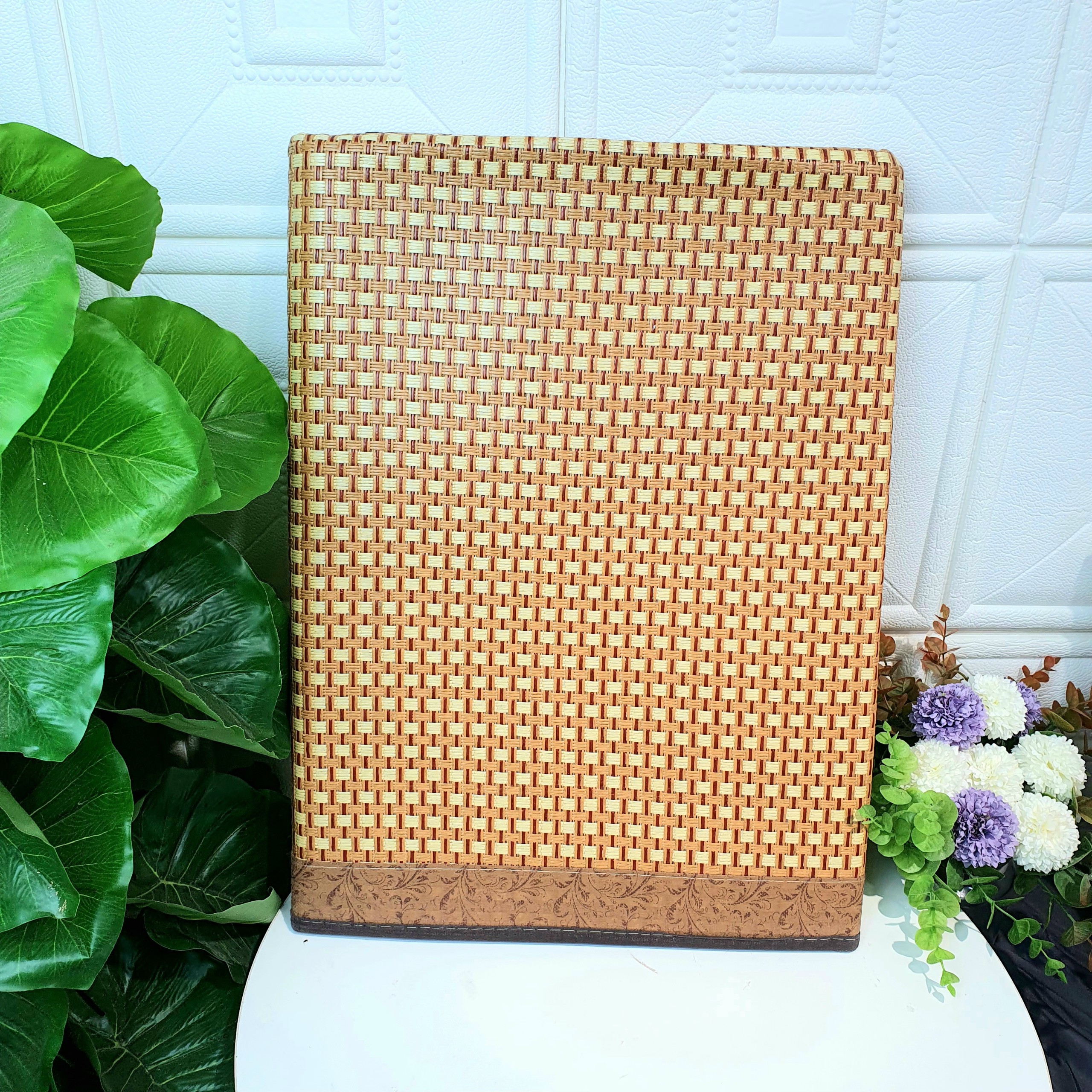 Chiếu Mây Điều Hòa Cao Cấp Loại dày 1m6x2m Lót Lụa