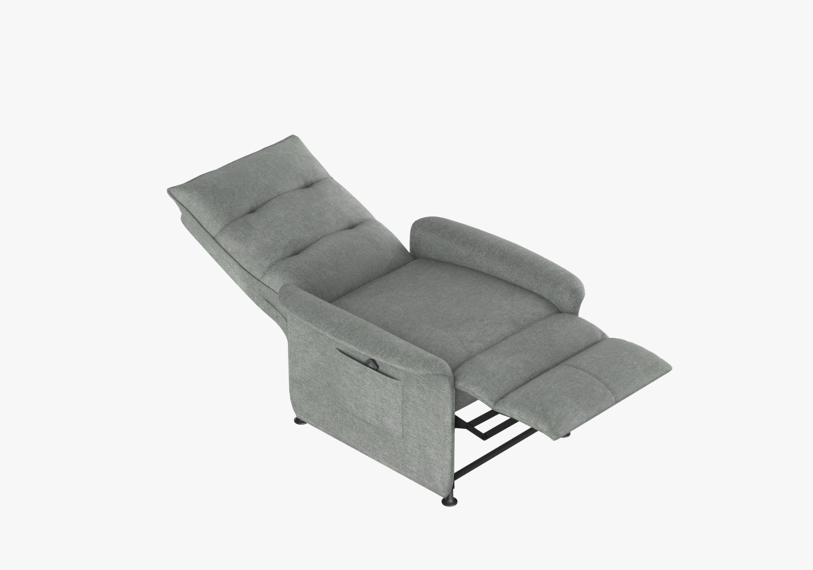Ghế sofa đơn chỉnh điện iCockpit Zero Gravity, có thể ngả thành giường