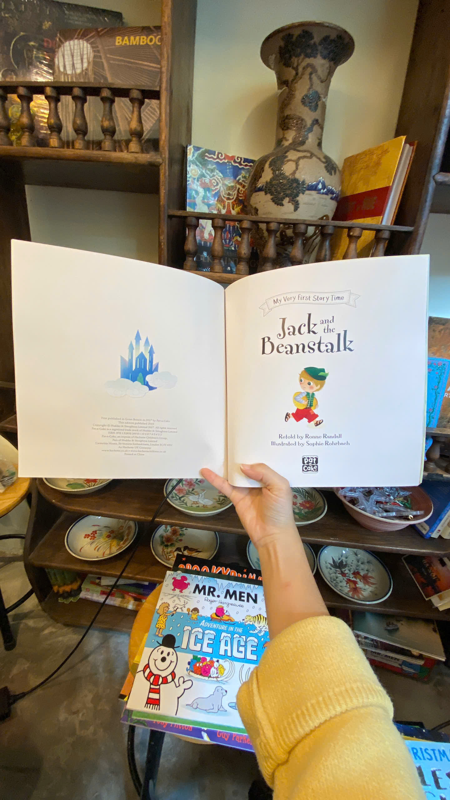 Sách - My Very First Story Time Jack And The Beanstalk by Ronne Randall