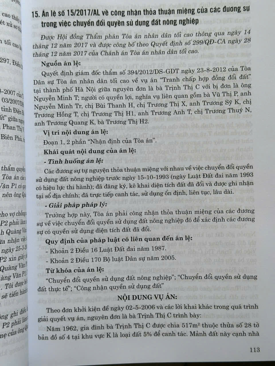 Sách Hệ Thống Án Lệ Việt Nam – Từ Án Lệ số 01 đến Án Lệ số 72 (V2481TP)
