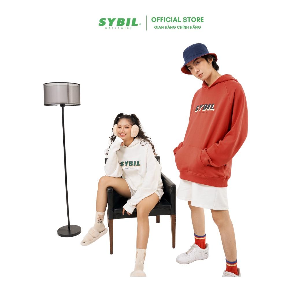 SYBIL &quot;YOUR OWN WAY&quot; HOODIE - Áo Nỉ Mũ Vải Da Cá 100% Cotton, Form Loose Dáng Rộng