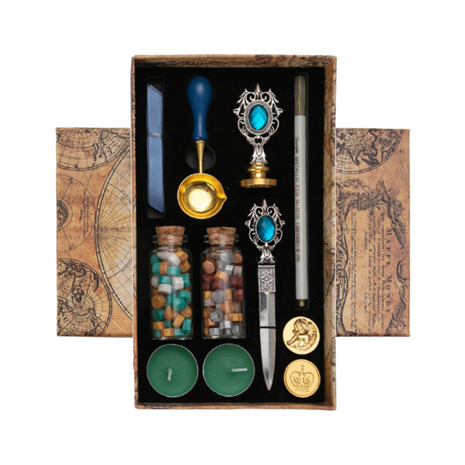 Sealing Stamps Gift Box Blue