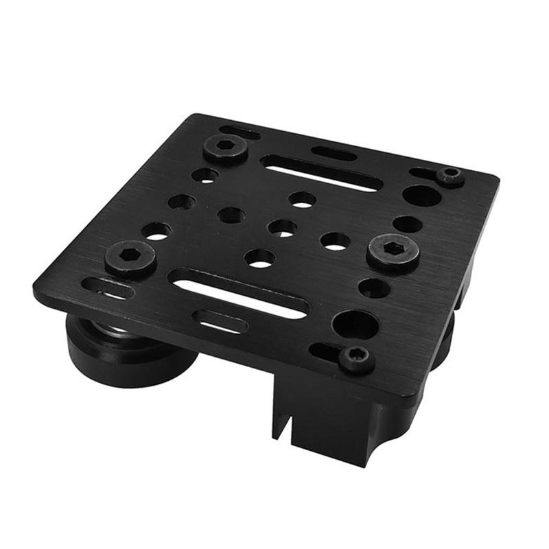 HSV V-Slot Gantry Plate with Three Wheels Buckle Pulley for Tronxy X3 3D Printer