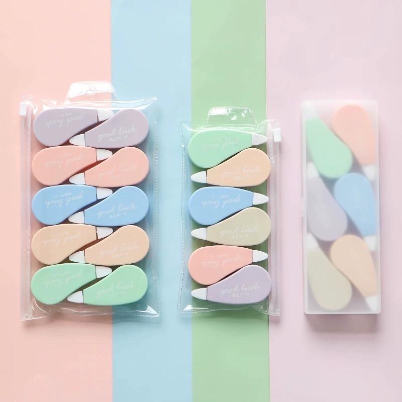 Bút xoá kéo ruột 5m tông màu pastel